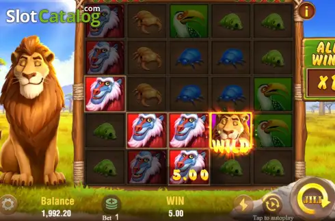Οθόνη6. Safari Mystery (Jili Games) Κουλοχέρης