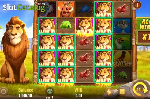 Οθόνη7. Safari Mystery (Jili Games) Κουλοχέρης