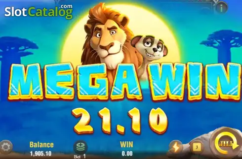 Οθόνη8. Safari Mystery (Jili Games) Κουλοχέρης