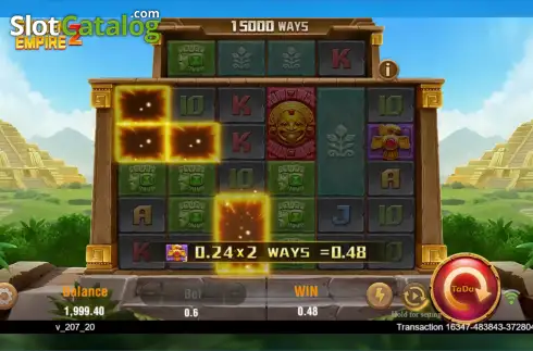 Οθόνη4. Golden Empire 2 (Jili Games) Κουλοχέρης