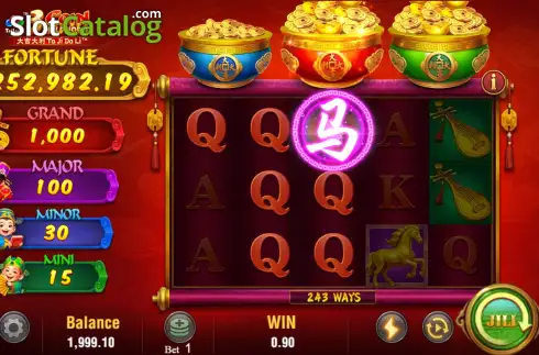Οθόνη4. 3 Coin Wild Horse (Jili Games) Κουλοχέρης