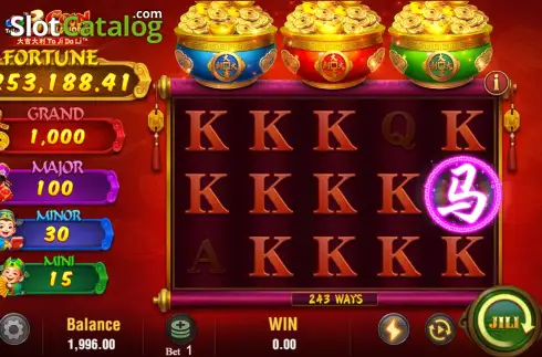 Οθόνη7. 3 Coin Wild Horse (Jili Games) Κουλοχέρης