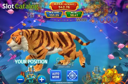 Οθόνη2. Circus Jackpot (Jili Games) Κουλοχέρης