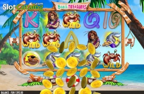 Οθόνη4. Beach Treasures Κουλοχέρης
