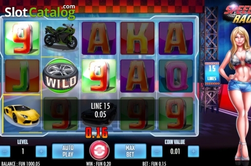 Οθόνη3. Speed Rage Κουλοχέρης