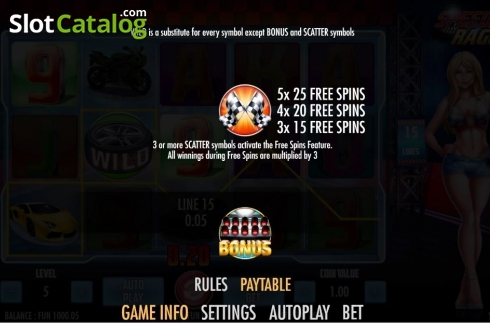 Οθόνη7. Speed Rage Κουλοχέρης