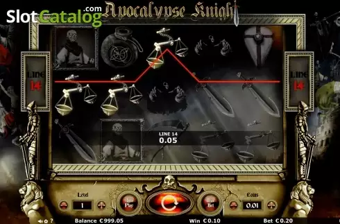 Οθόνη 4. Apocalypse Knights Κουλοχέρης
