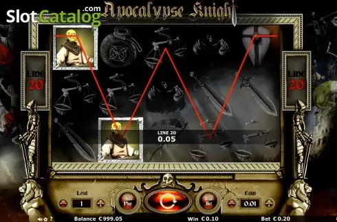 Οθόνη 5. Apocalypse Knights Κουλοχέρης