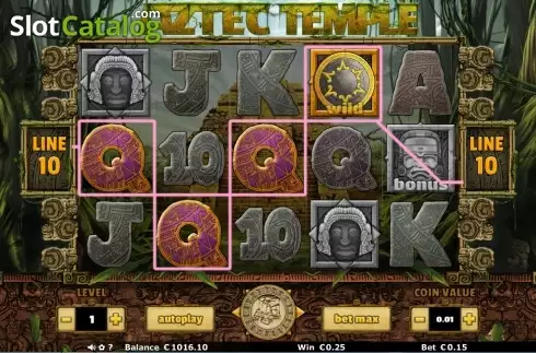 Οθόνη 2. Aztec Temple (Join Games) Κουλοχέρης