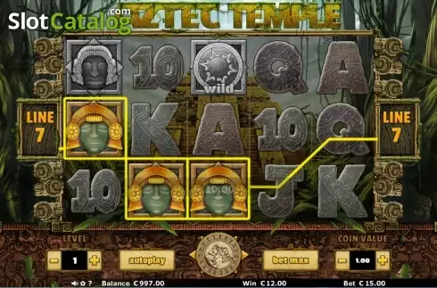 Οθόνη 3. Aztec Temple (Join Games) Κουλοχέρης