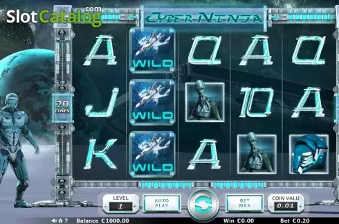 Οθόνη 1. Cyber Ninja Κουλοχέρης