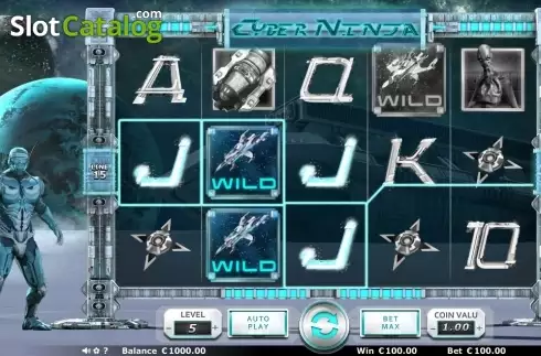 Οθόνη 2. Cyber Ninja Κουλοχέρης