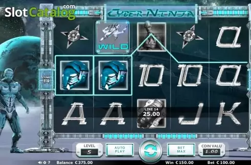Οθόνη 3. Cyber Ninja Κουλοχέρης