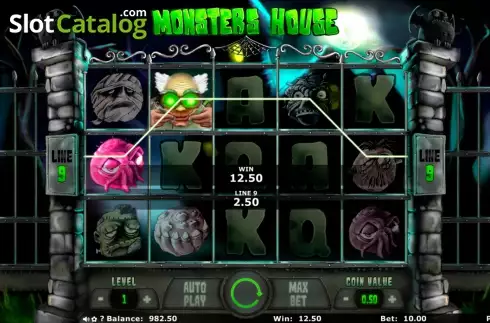Οθόνη6. Monsters House Κουλοχέρης