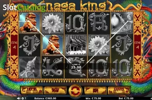 Οθόνη 3. Naga King Κουλοχέρης