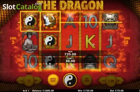 Οθόνη 1. The Dragon Κουλοχέρης