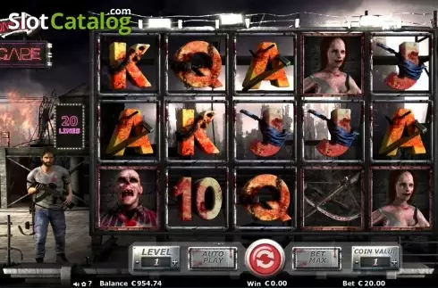 Οθόνη 1. Zombie Escape Κουλοχέρης