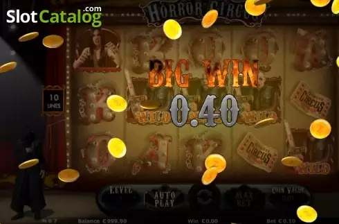 Οθόνη 4. Horror Circus Κουλοχέρης