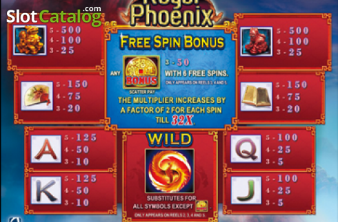 Οθόνη2. Royal Phoenix Κουλοχέρης