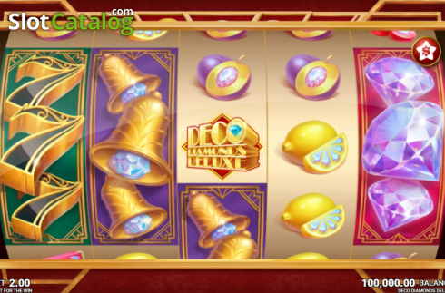 Οθόνη3. Deco Diamonds Deluxe Κουλοχέρης