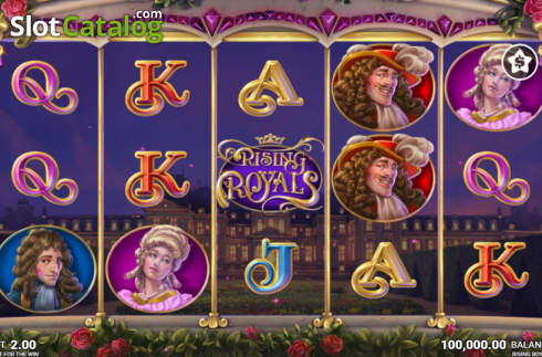 Οθόνη2. Rising Royals Κουλοχέρης 