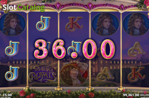 Οθόνη5. Rising Royals Κουλοχέρης 