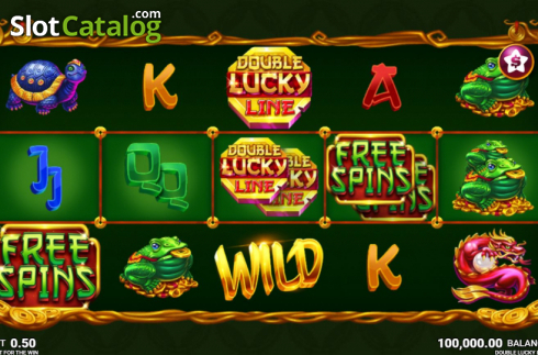 Οθόνη2. Double Lucky Line Κουλοχέρης