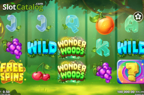 Οθόνη2. Wonder Woods Κουλοχέρης