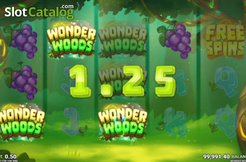 Οθόνη3. Wonder Woods Κουλοχέρης