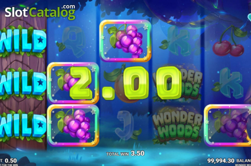 Οθόνη6. Wonder Woods Κουλοχέρης