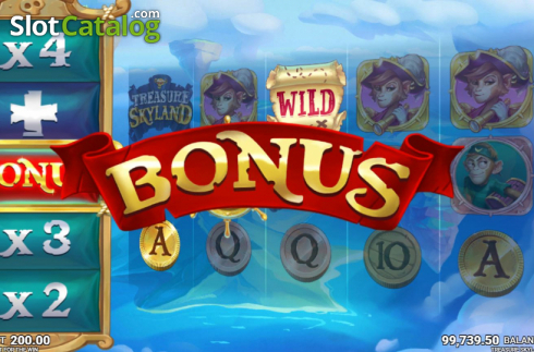 Οθόνη6. Treasure Skyland Κουλοχέρης 