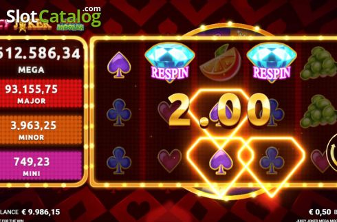 Οθόνη7. Juicy Joker Mega Moolah Κουλοχέρης 
