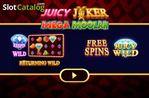 Οθόνη2. Juicy Joker Mega Moolah Κουλοχέρης 