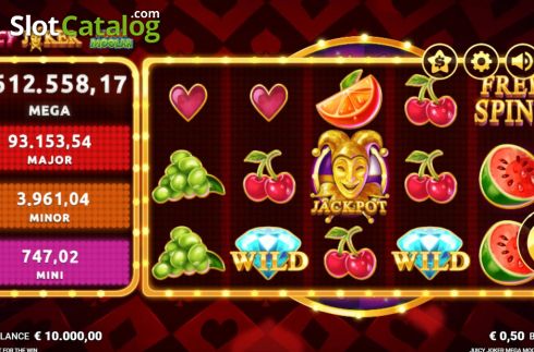 Οθόνη3. Juicy Joker Mega Moolah Κουλοχέρης 