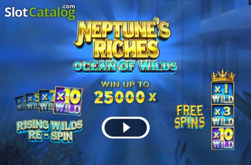 Οθόνη2. Neptune’s Riches: Ocean Of Wilds Κουλοχέρης