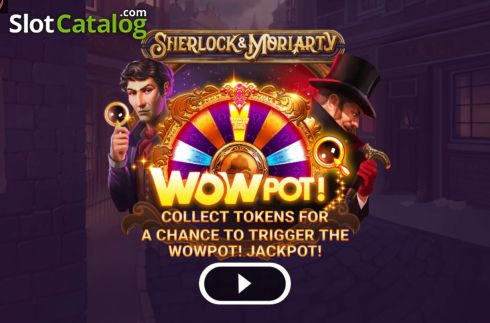 Οθόνη2. Sherlock and Moriarty WowPot Κουλοχέρης
