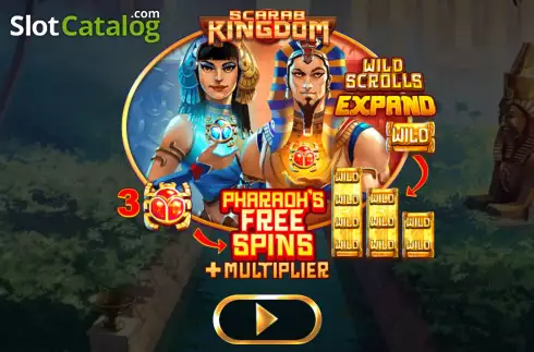 Οθόνη2. Scarab Kingdom Κουλοχέρης 