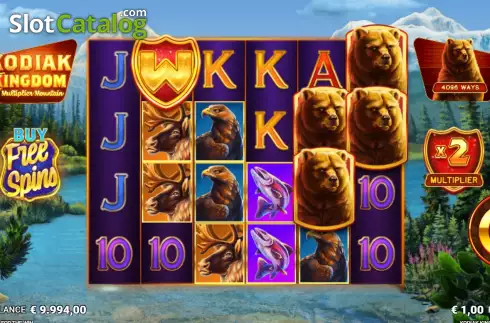 Οθόνη3. Kodiak Kingdom Κουλοχέρης