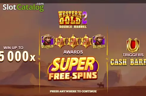 Οθόνη2. Western Gold 2 Κουλοχέρης