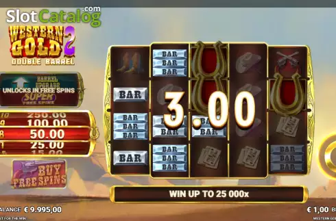 Οθόνη4. Western Gold 2 Κουλοχέρης