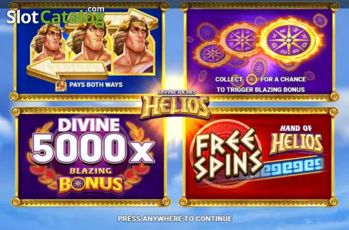 Οθόνη2. Divine Riches Helios Κουλοχέρης