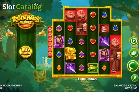 Οθόνη2. Robin Hood's Heroes Κουλοχέρης 