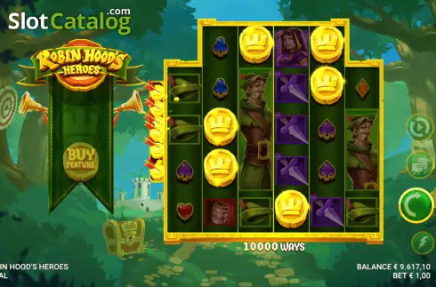 Οθόνη6. Robin Hood's Heroes Κουλοχέρης 