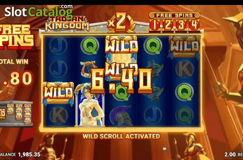 Οθόνη8. Trojan Kingdom Κουλοχέρης