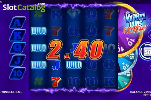 Οθόνη3. Wildfire Wins Extreme Κουλοχέρης 