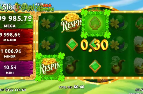 Οθόνη6. Paddy's Pot Mega Moolah Κουλοχέρης