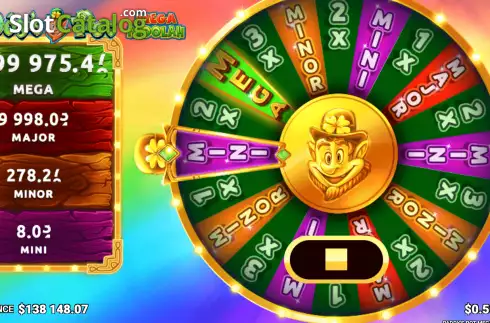 Οθόνη9. Paddy's Pot Mega Moolah Κουλοχέρης