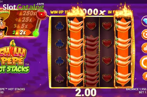 Οθόνη4. Chilli Pepe Hot Stacks Κουλοχέρης