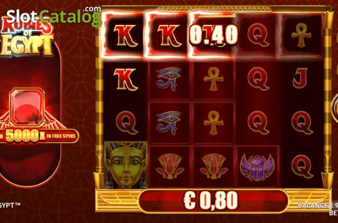 Οθόνη4. Rubies of Egypt Κουλοχέρης