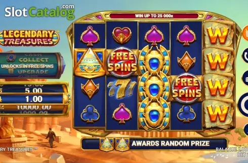 Οθόνη2. Legendary Treasures Κουλοχέρης